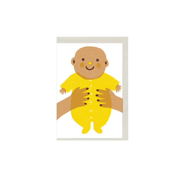 Yellow Baby Mini Card