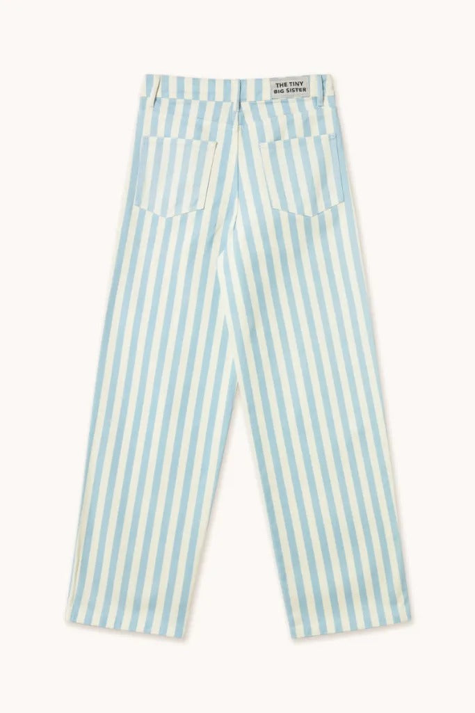 Striped Berta Long Denim