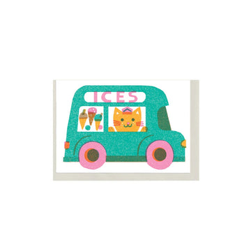 Ices Van Mini Card