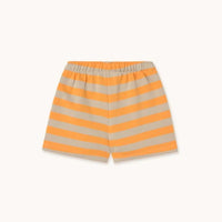 Stripes Tiny Short - Orange/Dark Vanilla