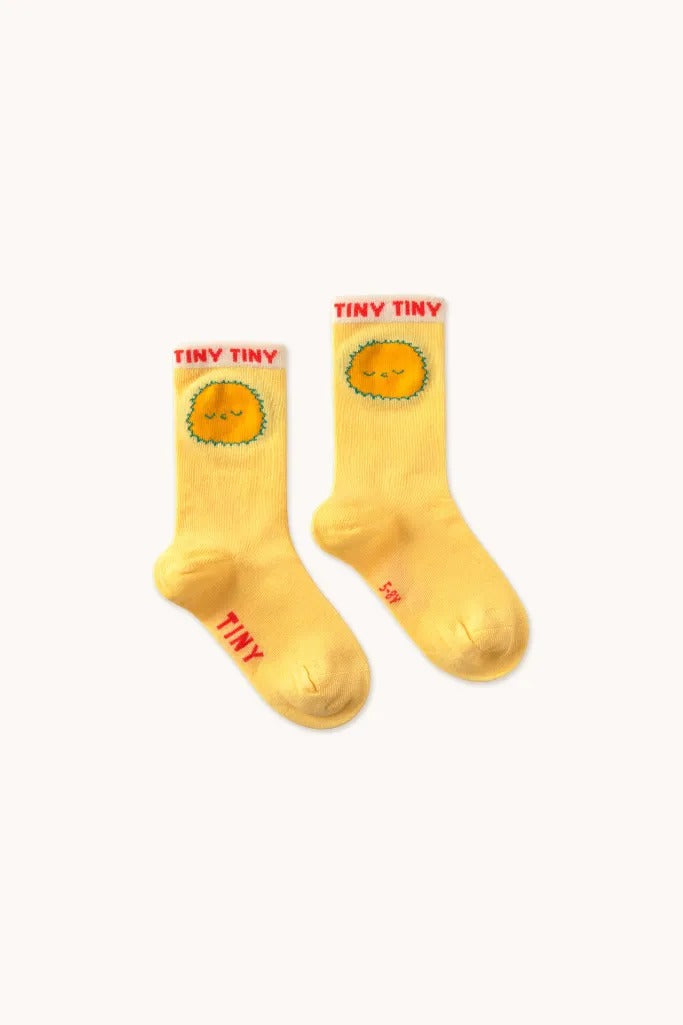 Sun Medium Socks - Mellow Yellow