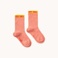 Tiny Medium Socks - Papaya