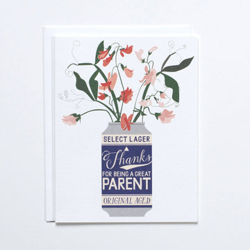 Thanks for Being a Great Parent Greeting Card