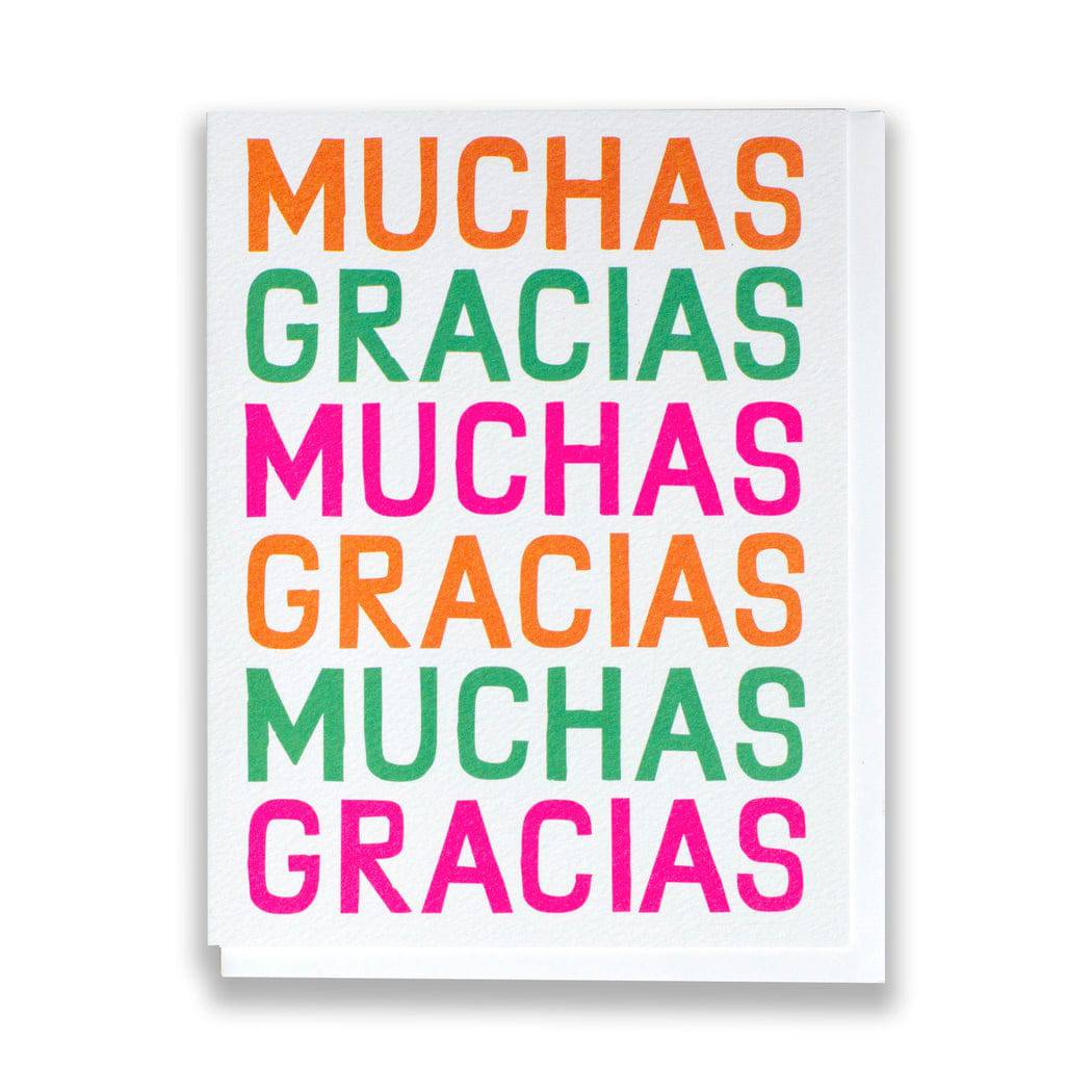 Muchas Gracias Card