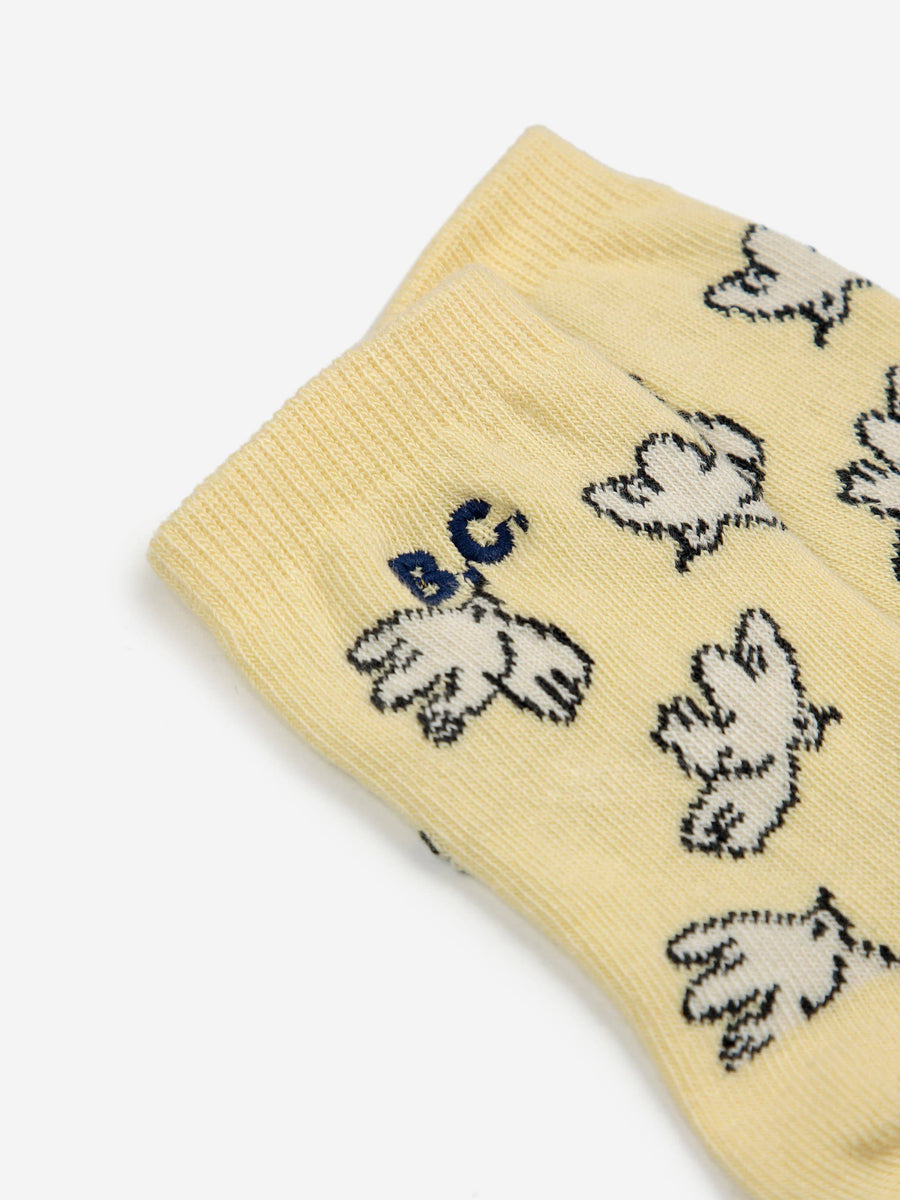 Baby Freedom Bird All Over Short Socks