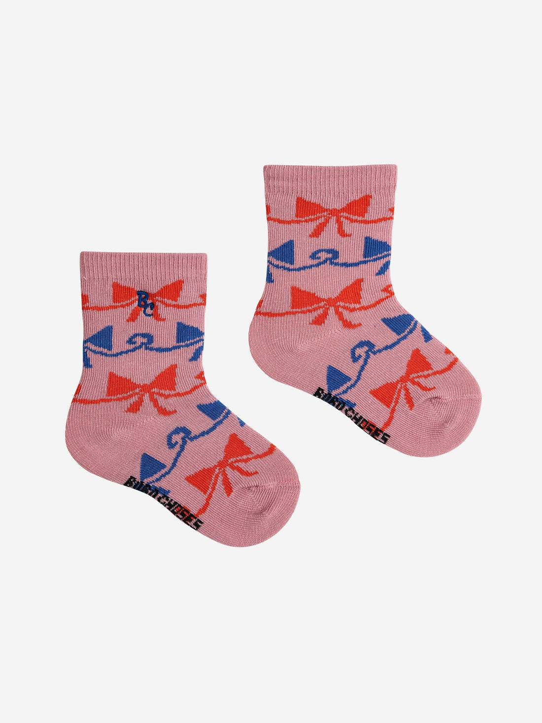 Baby Ribbon Bow All Over Short Socks