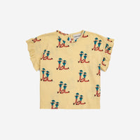 Baby Dancing Giants All Over Ruffle T-shirt