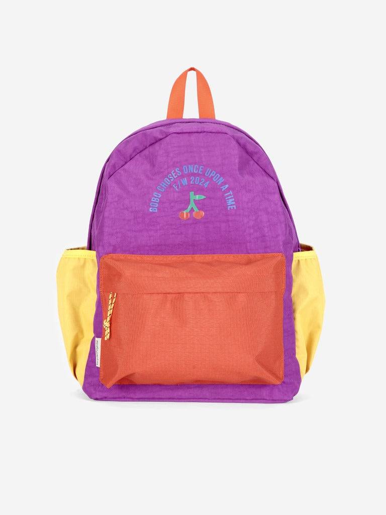 Bobo Cherry Color Block Backpack