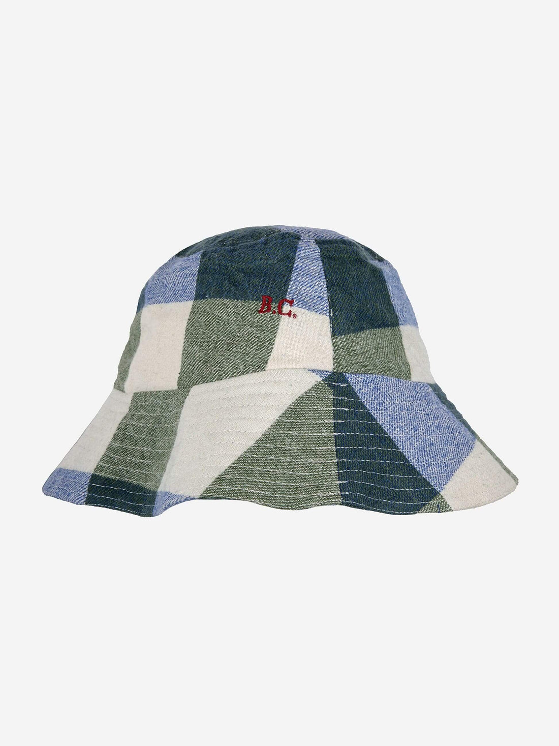 Plaid Check Fisherman Hat