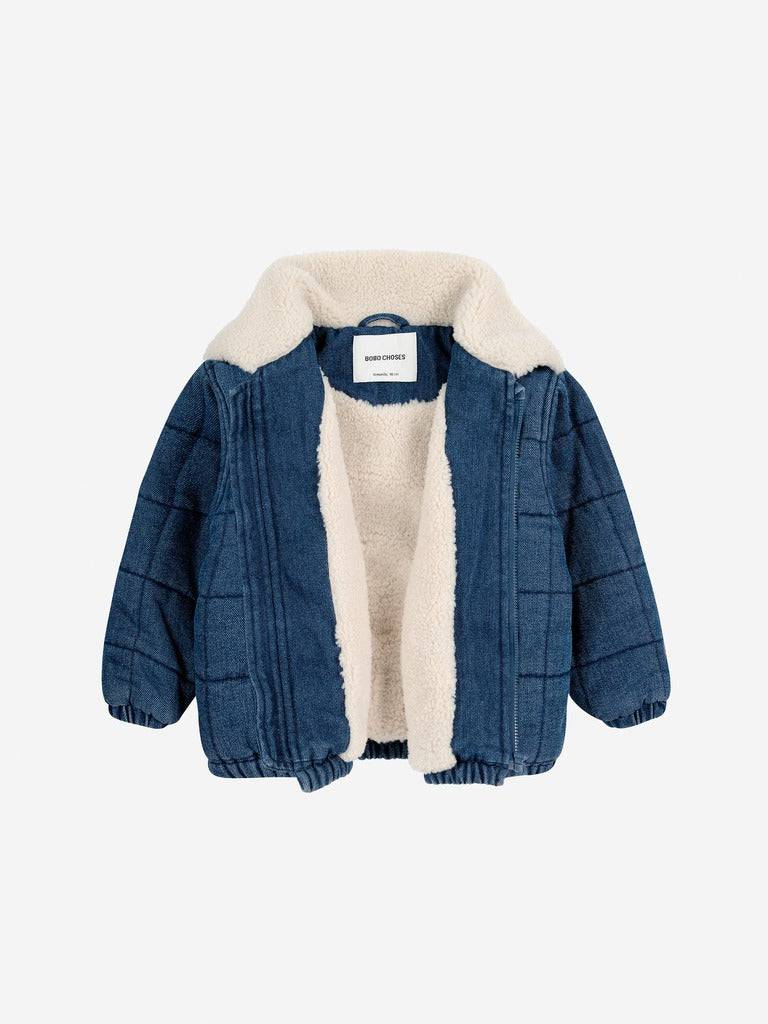 Baby Quilted Denim Jacket