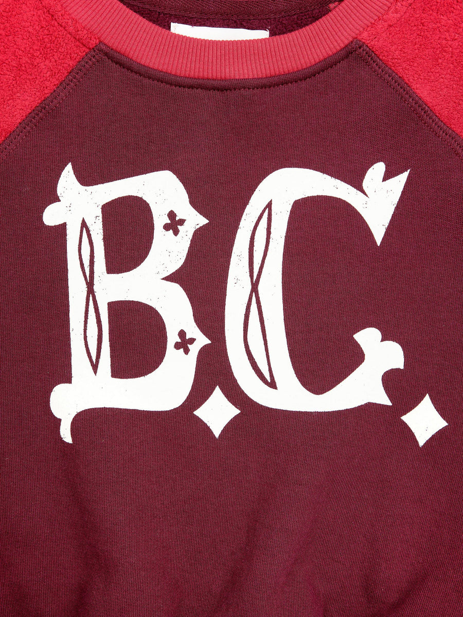 B.C. Vintage Ranglan Sleeve Sweatshirt