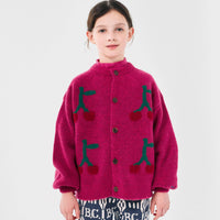 Bobo Cherry Intarsia Cardigan