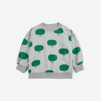 Baby Green Tree All Over Sweatshirt