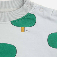 Baby Green Tree All Over Sweatshirt