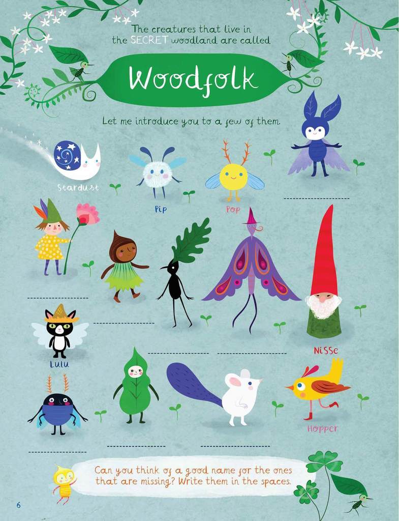 The Secret Woodland Activity Book