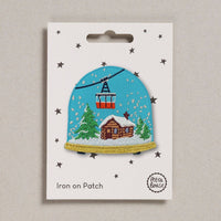 Iron on Patch - Snowglobe