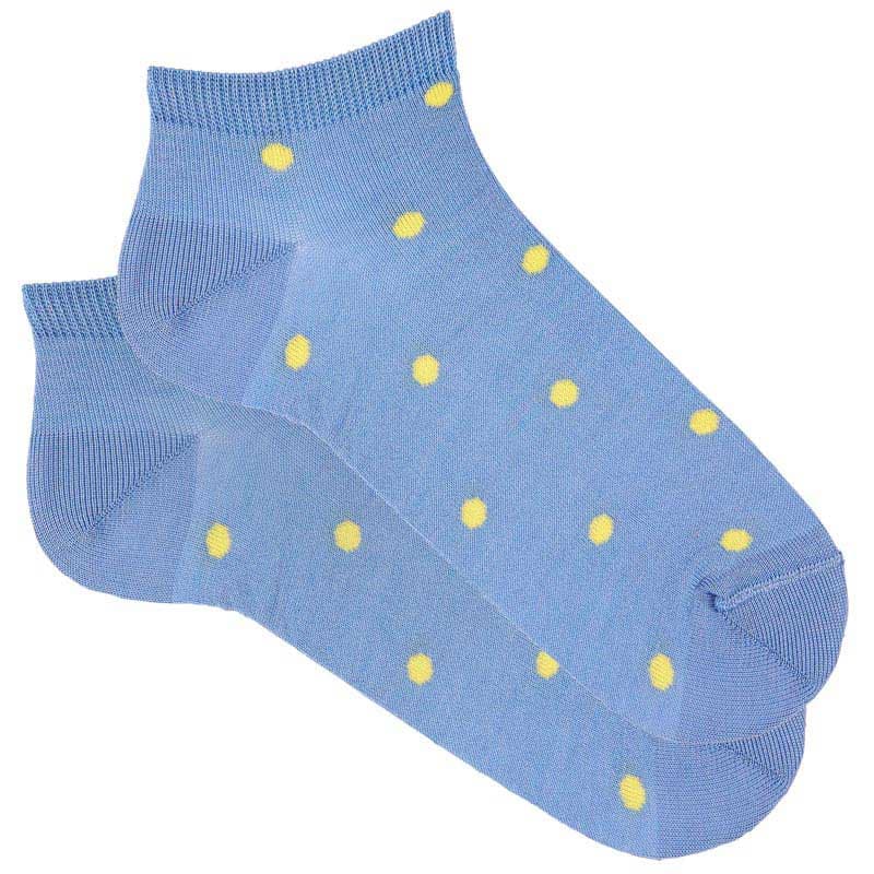 Polka Dot Print Trainer Socks