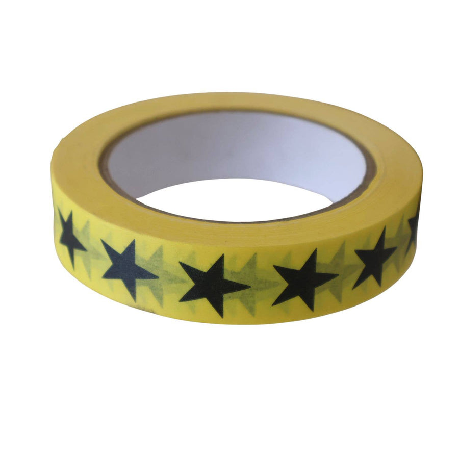 Yellow Star Paper Tape