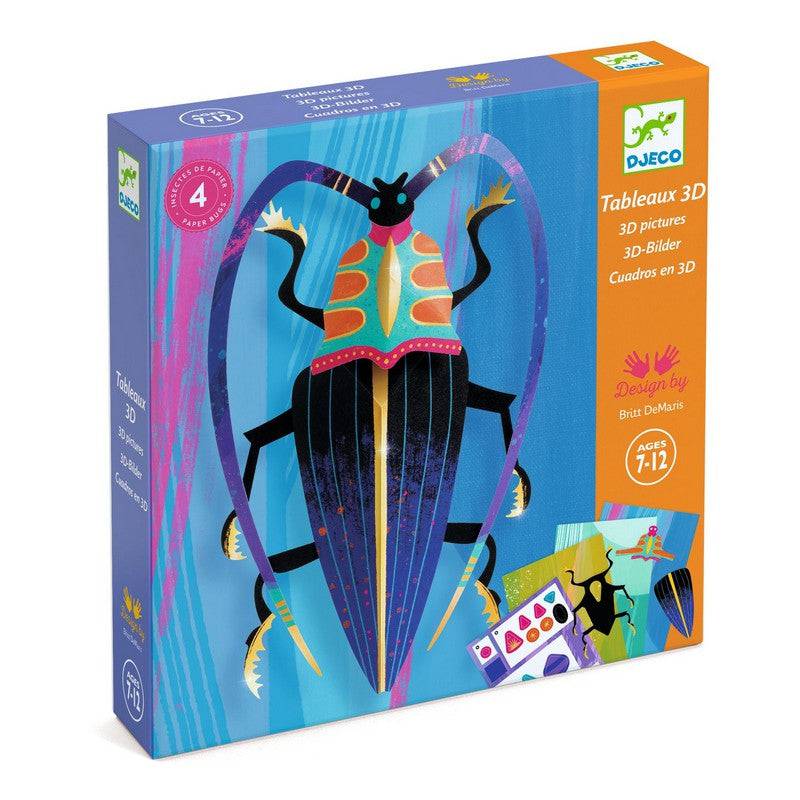 3D Paper Creations Kit - Paper Bugs