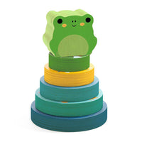 Puzz & Stack Rainbow Wooden Puzzle & Stacking Game