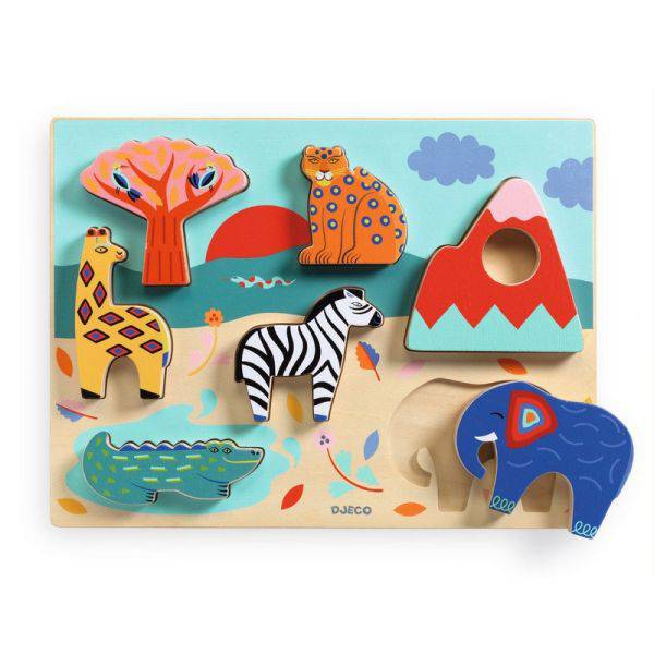 Savana Story Wooden Puzzle