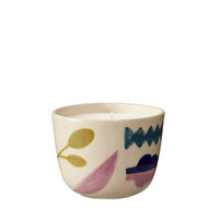 Bouclé Garni Stoneware Ceramic Candle