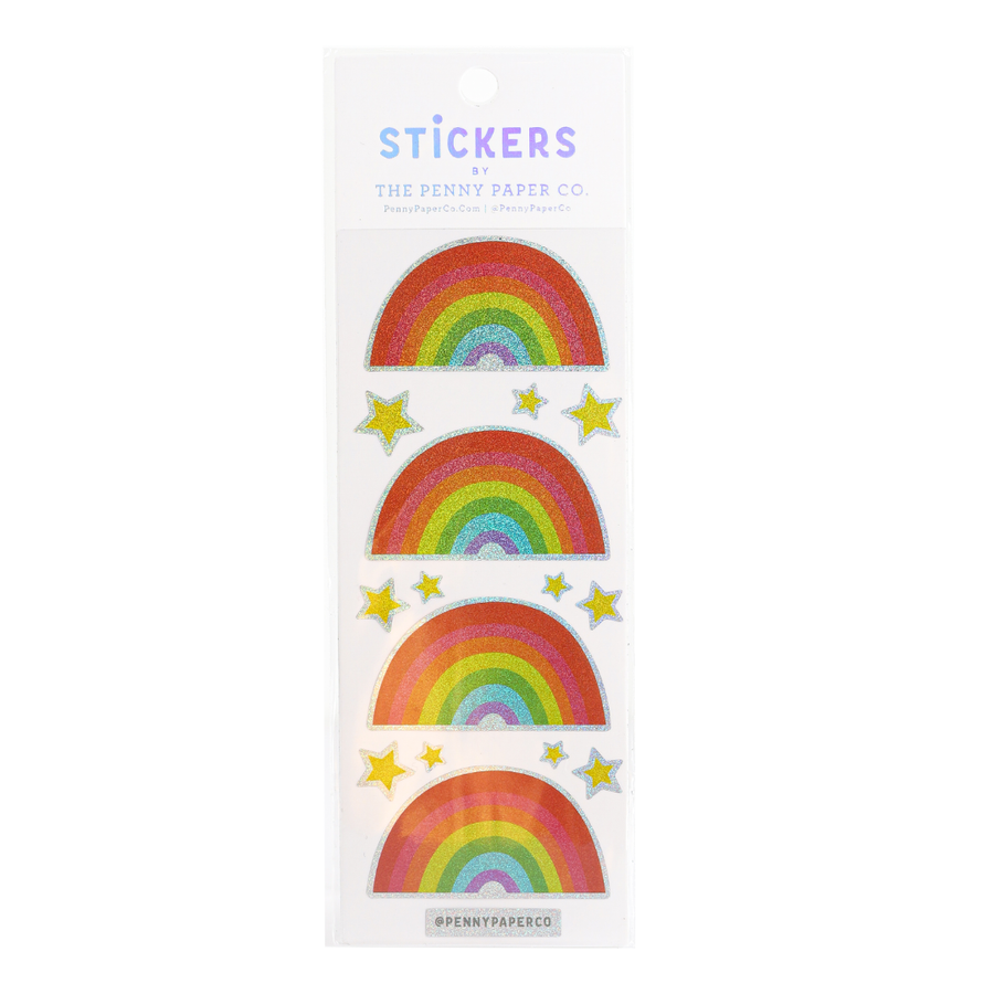 Rainbow Prism Stickers