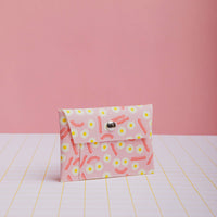 Huevos Bacon Pink Card Holder 