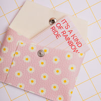 Huevos Pink Card Holder