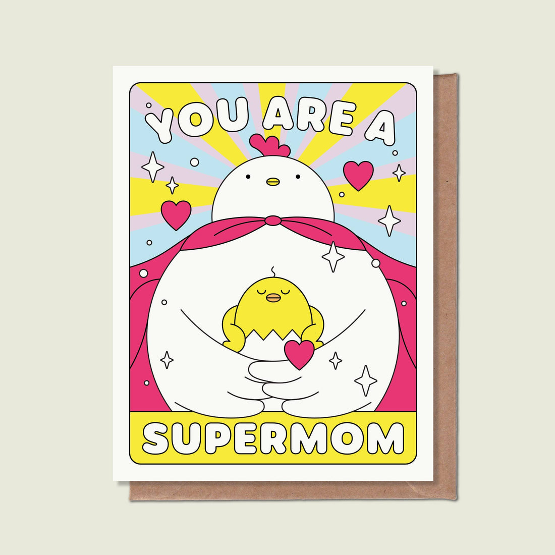 You Are A Supermom Greeting Cards