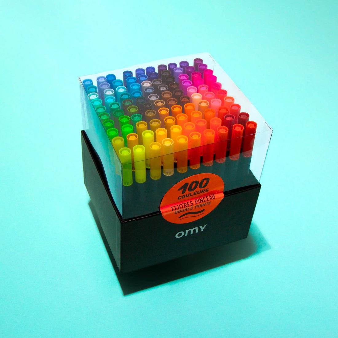 Gift Box of 100 Double Tip Markers