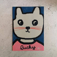 Lucky Cat Print