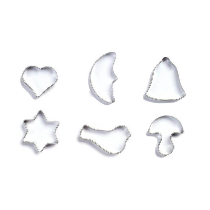 Mini Cookie Cutter Shapes - Assorted (6 pcs)