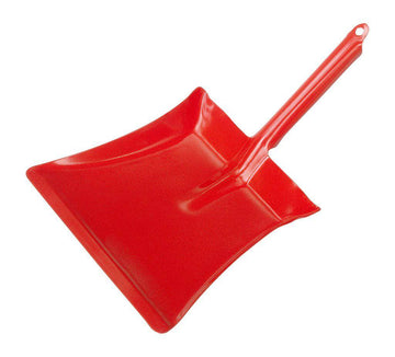 Metal Dust Pan - Red