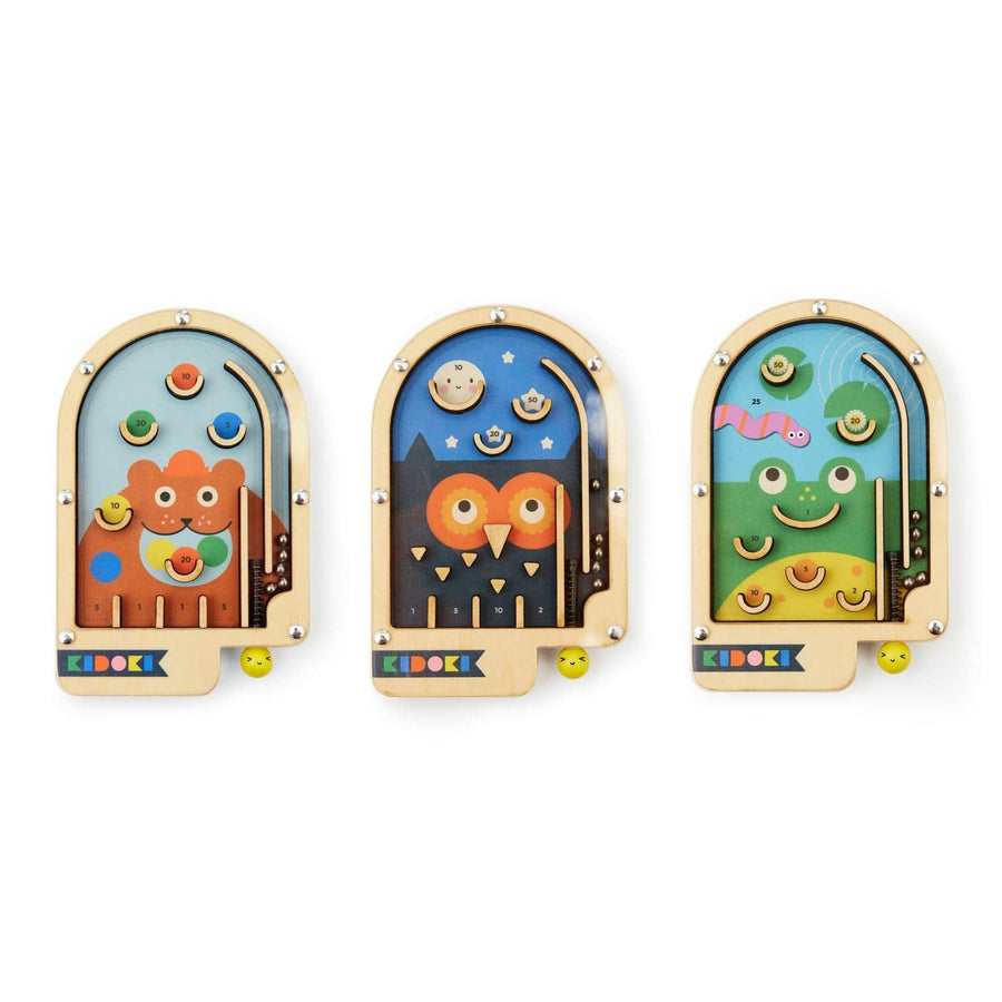 Kidoki Wooden Pinball Game