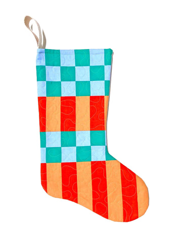 Quilted Holiday Stocking