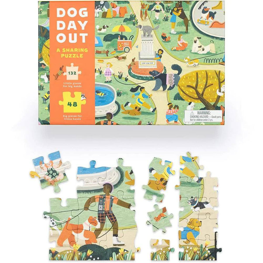 Dog Day Out! A Sharing Puzzle For Kids and Grownups