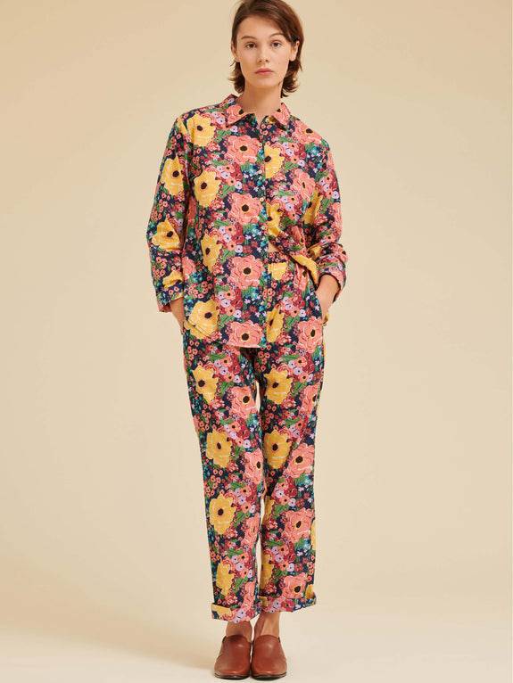 Women's PJ Set - Helen Flower