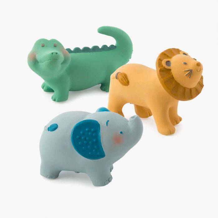 Sous Mon Baobab Natural Rubber Animal