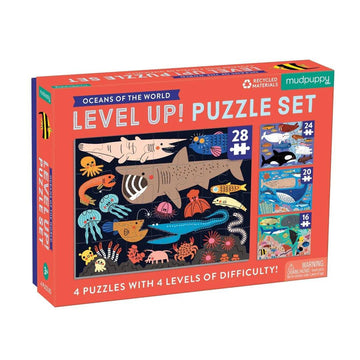 Oceans of the World Level Up! Puzzle Set