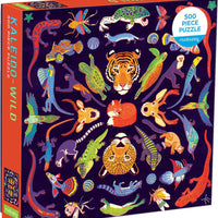 Kaleido Wild Family Puzzle - 500 pcs