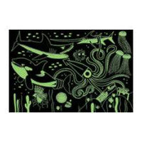 Ocean Predators Glow in the Dark 100 Piece Puzzle