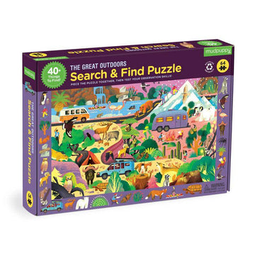 The Great Outdoors Search and Find 64 Piece Puzzle