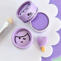 Purple Eyeshadow Eco Natural Kids Makeup Pressed Powder