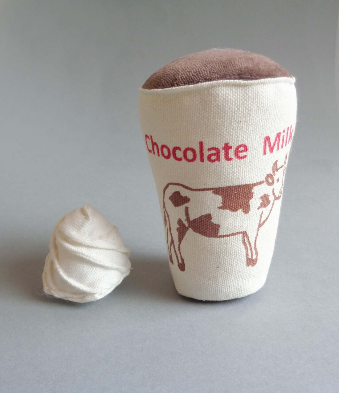 Chocolate Milk with Whipped Cream Take-Away Cup - Soft Toy