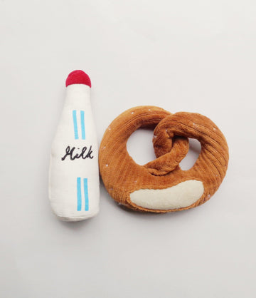 Milk Bottle and Pretzel - Play Set