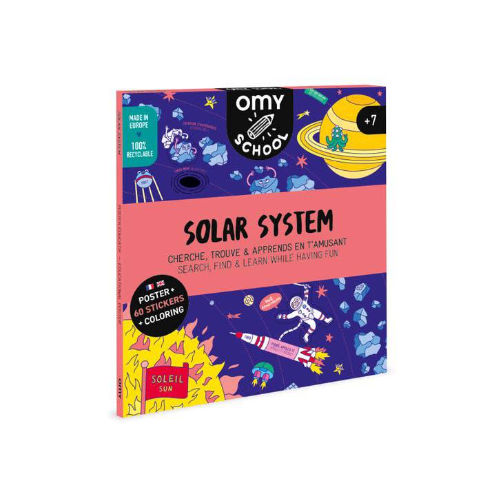 OMY School Solar System Poster