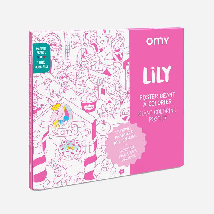 OMY Giant Colouring Poster