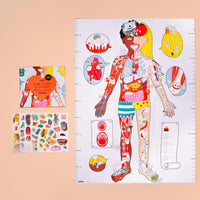 My Body Giant Poster + Stickers