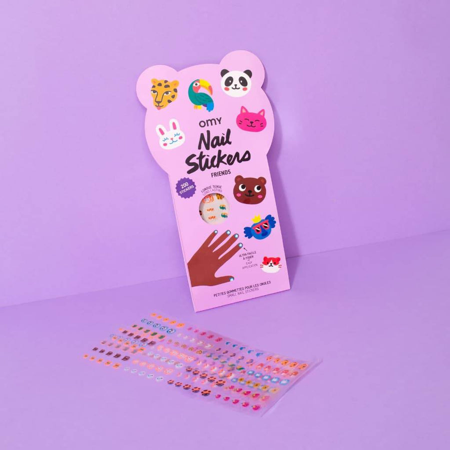 200 Nail Stickers - Friends